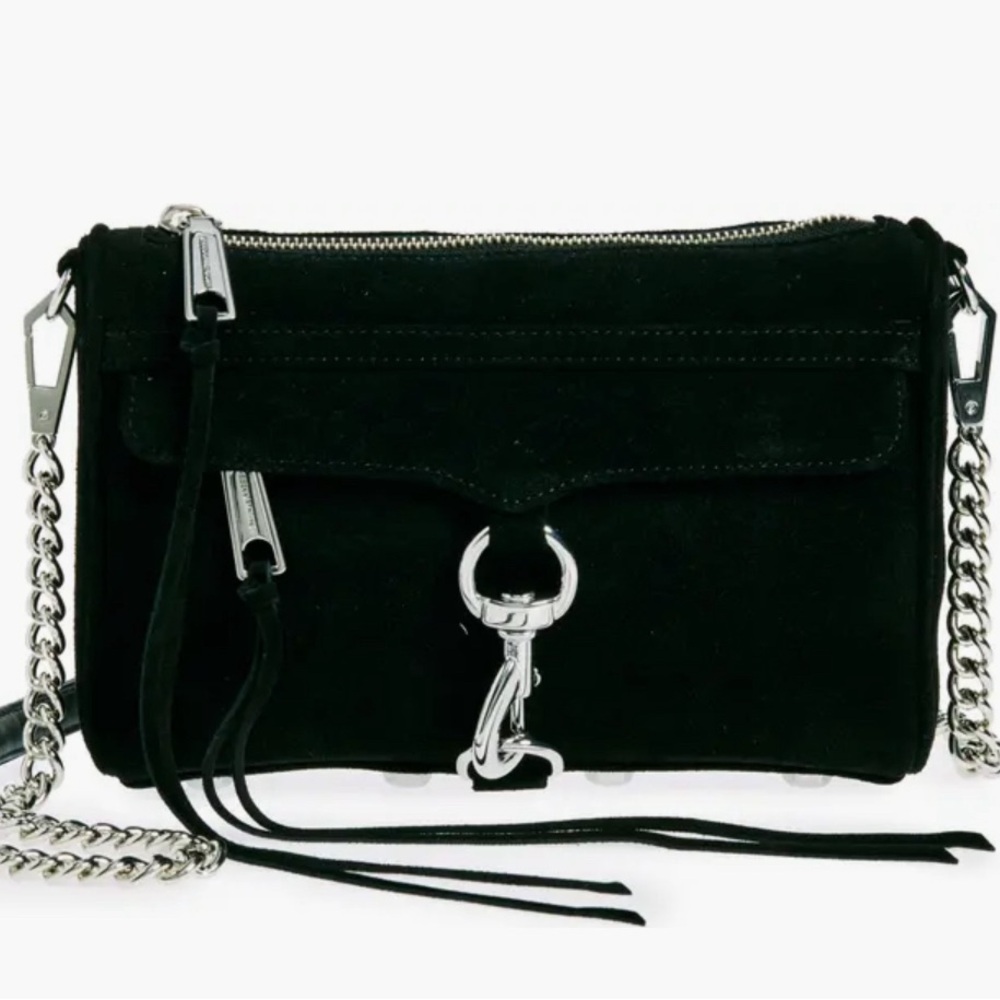 Rebecca Minkoff Mini Mac Black Crossbody Bag